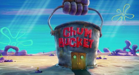 Chum Bucket Spongebob, Chum Bucket, Spongebob Movie, The Spongebob, Pencil Test, On The Run, Spongebob Squarepants, The Run, Art Model