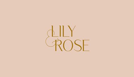 Lily & Rose Boutique (Logo Concept) on Behance Rose Logo, Gym Pictures, Sugar Rose, Rose Depp, Rose Boutique, Branding Graphic Design, Boutique Logo, Lily Rose Depp, Lily Rose