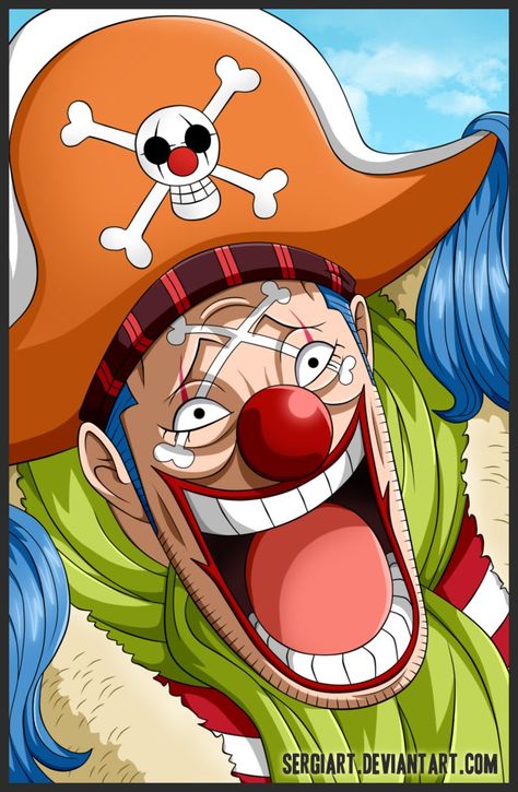 Buggy The Clown Wallpaper, One Piece Clown, One Piece Buggy The Clown, Baggy Le Clown, Buggy Pirates, Buggy Wuggy, Star Clown, Buggy One Piece, Buggy The Clown