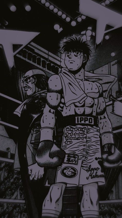 Janine No Ippo Wallpaper, Ippo Makunouchi Wallpaper Iphone, Ippo Wallpaper Iphone, Ippo Makunouchi Wallpaper, Ippo Wallpaper, Hajime No Ippo Wallpaper, Box Manga, Gangsta Anime, Helloween Wallpaper