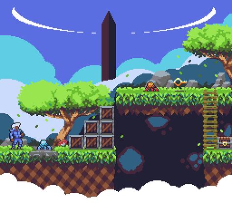 Generic platformer pack - Free assets for personal and commercial use. Pixel Art Platformer, Free Assets, Pixel Games, Pixel Art Design, Design Inspo, Game Design, Game Art, Pixel Art, Art Inspiration