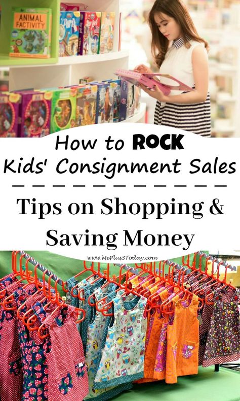 How to Rock Kids' Consignment Sales - Tips for shopping at kids' consignment sales so you can save money! Consignment Tips, Consignment Box Of Money, Multi Family Garage Sale Tips, Kids Consignment, Puppy Crafts, Consignment Sale, Web 2.0, Sales Tips, Intentional Parenting