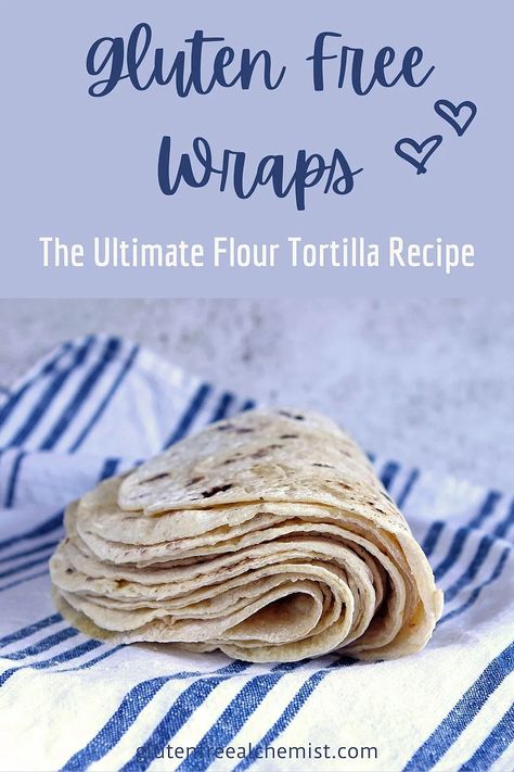 Buckwheat Tortillas, Gluten Free Wraps Recipe, Gluten Free Tortilla Recipe, Vegan Tortillas, Tortillas Recipes, Gluten Free Tortillas Recipe, Soft Flour Tortillas, Vegan Simple, Lunch Easy