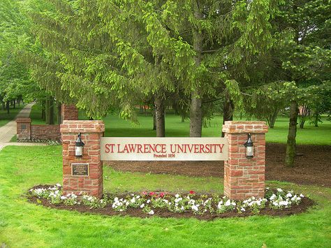 St Lawrence University by jimmywayne, via Flickr St Lawrence University, Lawrence University, Saint Lawrence, University Dorms, St Lawrence, North Country, Colleges And Universities, College Life, Garden Arch