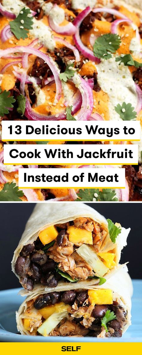 Vegetarian Jackfruit Recipes, Plant Based Jackfruit Recipes, Shredded Jackfruit Recipes, Can Jackfruit Recipes, Jackfruit Crockpot Recipes, Canned Jackfruit Recipes Pulled Pork, Frozen Jackfruit Recipes, Pulled Jackfruit Recipes, Canned Jackfruit Recipes Vegan