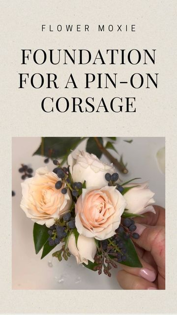 Mother Of The Bride Corsage Pin Diy, How To Make A Corsage, Pin On Corsage Wedding, Corsage Wedding Diy, Making Corsages, Diy Corsages, Corsage Wedding Mother, How To Make Corsages, Pin On Corsage