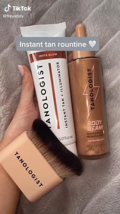 Self Tanning Hacks, Best Sun Tanning Products, Fake Tanning Tips, Self Tanning Routine, Good Tanning Products, Tanologist Before And After, Good Self Tanners, Tanning Videos, Fake Tan Tips