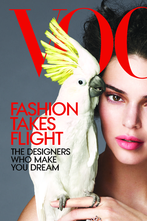 Vogue's Latest Cover Star Is This Yellow-Crested Cockatoo... Oh, and Kendall Jenner - Cosmopolitan.com Yellow Crested Cockatoo, Bird Editorial, Bird Photoshoot, Bird Party, Nature Photoshoot, Fashion Art Photography, Exotic Bird, Golden Age Of Hollywood, Fashion Photoshoot