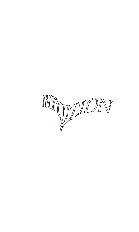 Intuitive Tattoo Ideas, Intuition Symbol, Mindful Tattoo, Intuition Tattoo, Small Back Tattoos, Masculine Tattoos, Cute Simple Tattoos, French Tattoo, Money Tattoo