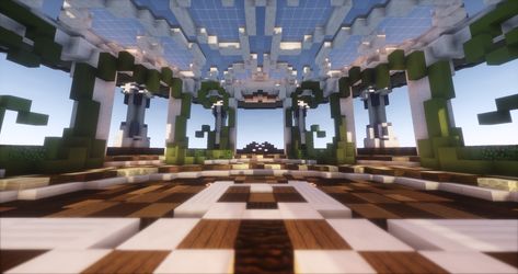 -skywars trollandia spawn- #minecraft #hub #spawn #skywars #trollandia #lollyherz Minecraft Hub Spawn, Minecraft Spawn Hub Ideas, Minecraft Spawn Hub, Minecraft Spawn Ideas, Minecraft Spawn, Lobby Ideas, Minecraft Modern, Minecraft Inspiration, Minecraft House