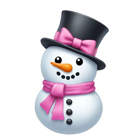 Cute snowman with pink bow emoji | AI Emoji Generator Cute Christmas Emojis, Cute Ios Emoji, Snowman Emoji, Christmas Emojis, Finger Emoji, Bow Emoji, Emoji Aesthetic, Pink Hello Kitty Wallpaper Iphone, Emoji Hat