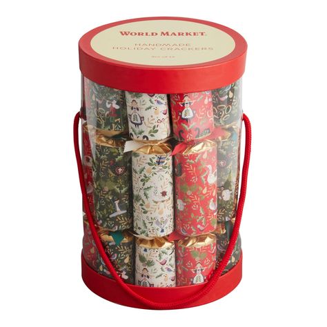 Medium 12 Days of Christmas Crackers 12 Count - World Market Candy Christmas Decorations, Christmas Crackers, The Medium, Handmade Holiday, 12 Days Of Christmas, World Market, Cozy Christmas, Christmas Candy, 12 Days