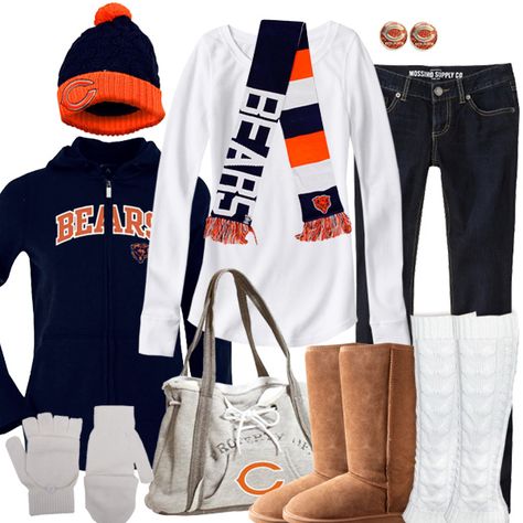 Chicago Bears Winter Fashion Comfy Winter Boots, Sporty Chic Style, Cleveland Browns Football, Brown Beanie, Comfy Winter, Nike Shoes For Sale, Brown Hoodie, Bear Outfits, Bear Hoodie