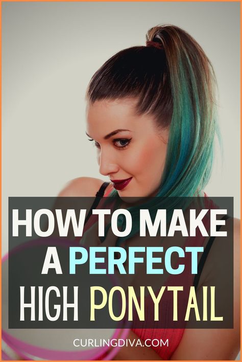 Your hair is your crown. Wear it proudly. #BeautyTips #skincare #haircare #BeautySecrets Perfect High Ponytail, A High Ponytail, Silky Shiny Hair, Summer Hair Care, Wand Hairstyles, Best Hair Care Products, Curls Hairstyles, Diy Hair Care, High Ponytail