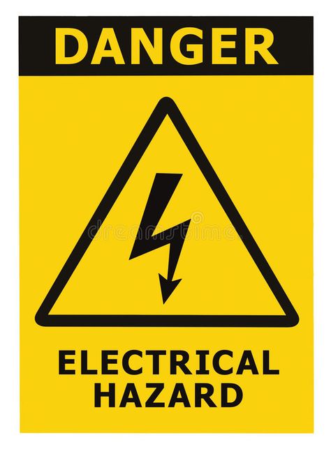 Danger Electrical Hazard Sign With Text Isolated. Danger Electrical Hazard Trian , #ad, #Hazard, #Electrical, #Danger, #Sign, #Triangle #ad Safety Signs And Symbols, Triangle Sign, Constant Headaches, Electrical Symbols, Hazard Sign, Danger Signs, Signage Signs, Safety Posters, The Dating Divas