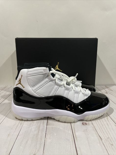 Nike Air Jordan 11 Retro Dmp Gratitude Size 10.5 (2023) Black White Ds Gym Air Jordan 11 Gratitude, First Day Of School Shoes, Back To School Shoes 2024, Shoes To Get For School, Jordans Off White, Cute Back To School Shoes, Shoes To Get, Baddie Shoes Sneakers, Cute Shoes For School