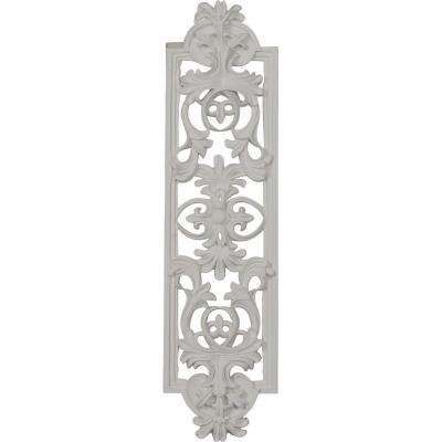 5-7/8 in. x 22-1/4 in. x 1 in. Polyurethane Avery Onlay Gothic Door, Pvc Ceiling Tiles, Chair Rail Molding, Orac Decor, Pvc Ceiling, Historical Design, Panel Moulding, Ceiling Tile, White Doors