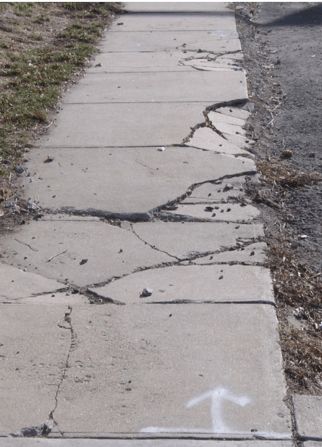 Concrete Repairs: Who is responsible for repairs or replacement? • Classic Construction Sidewalk Illustration, Sidewalk Reference, Sidewalk Drawing, Cracked Sidewalk, Sidewalk Design, Sidewalk Cracks, Street Sidewalk, Sidewalk Repair, Concrete Sidewalk