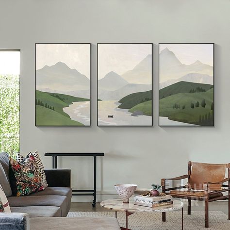 [AffiliateLink] Set Of 6 Spring Landscape Acrylic Painting On Canvas Framed Wall Art 6 Piece Large Wall Art Morandi Green Modern Living Room Wall Decor Art Hello And Welcome To My Shop, I Hope You Will Find What You Are Looking For Here. This Is A Hand-Painted, Acrylic On Canvas. Size. If The Size You Need Is Not Available, Please Contact Me. We Can Make Any Size. The Price Is For 6 Sheets, If You Need A Separate Sheet, Please Contact Me For A Quote. About #abstractwallartlivingroom Large 3 Piece Wall Art Living Room, Large Landscape Painting Living Rooms, Painting In Three Pieces, Painting On Three Canvas, Set Of 3 Wall Art Living Room Modern, Easy Painting Set Of 3, Set Of 3 Artwork, Acrylic Painting Three Canvas, Three Piece Wall Art Dining Room