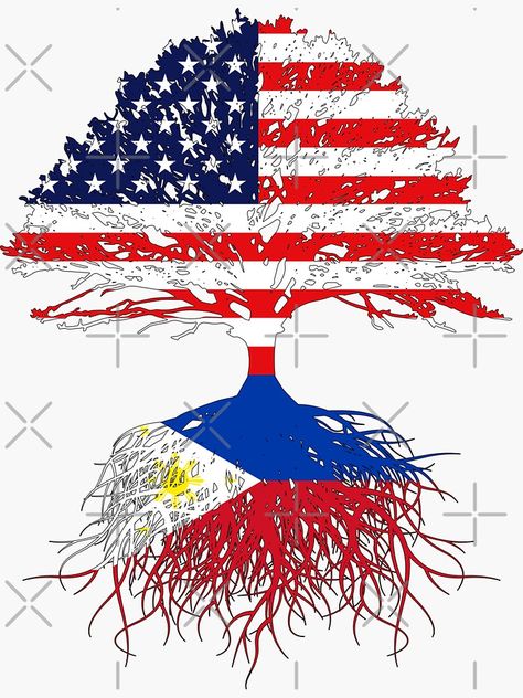 Filipino Flag Drawing, Filipino And American Flag Tattoo, Philippine Flag Printable Back To Back, Philippine Flag Background Design, Flag Philippines Design, Usa Flag Art, Philippines Tattoo, Aussie Flag, Filipino Flag