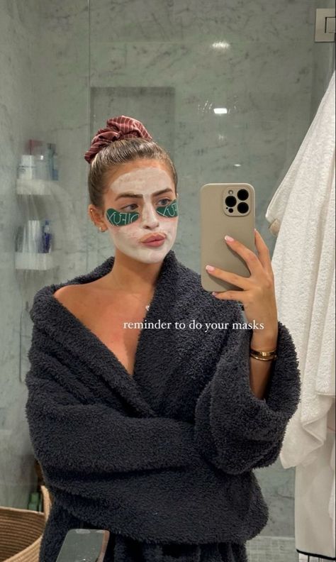 Bedtime Routine Aesthetic, Face Mask Aesthetic, Beauty Goals, Healthy Lifestyle Motivation, Healthy Girl, Healthy Lifestyle Inspiration, Beauty Secrets, Girly Things, Cool Girl