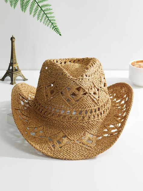 Sombrero Cowboy, Straw Cowgirl Hat, Summer Straw Hat, Straw Hat Beach, Chapeau Cowboy, Straw Cowboy Hat, Sun Protection Hat, Casual Cap, Western Cowgirls