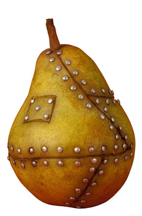 Pear Art, Genetically Modified Food, Strange Fruit, Food Art Photography, Concept Photography, With Nails, Tree Carving, Photography For Beginners, Gourd Art