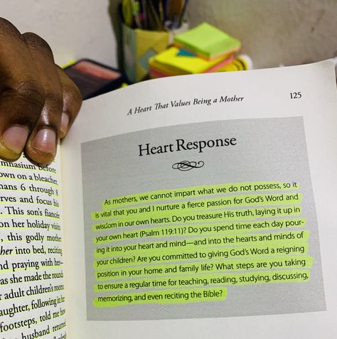 🎀👩🏼‍💼A Woman after God’s Heart By Elizabeth George ￼  🔖 Pre-Reading goals  	•	📖 To intentionally become a woman after Gods heart  	•	📖 I want to learn more about the beauty of a woman that loves the Lord and know how her life is structured     _____________________________ 📒 Page to revisit and mediate on _____________________________  Page 21: Acknowledge God in all your ways.   Page 39: (2nd Paragraph) Bible study essentials  Page 40:  The Godly woman you want to become. Dream it. Live it.   Page 51: The blessing of contentment   Page 74: The morning schedule and routine a wife permits   Page 81/82: - An important lesson on submission-submit to your own husband  Page 83: remind yourself it Him ( The Lord), not him (Your husband)  Page 85: A life of faith- Believing the work of Go Gods Heart, Godly Mother, Morning Schedule, The Beauty Of A Woman, Psalm 2, Psalm 119 11, Study Essentials, God's Heart, Reading Goals