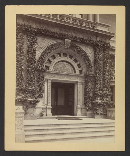 images for View of Exterior of Cornelius Vanderbilt residence at 1 West 57th Street in New York City Vanderbilt Houses, Nyc Mansions, New York Mansion, Cornelius Vanderbilt, Vanderbilt Mansions, Smithsonian Institution, Gilded Age, Humble Abode, New York Street