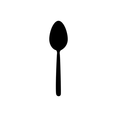 Spoon Design, Dinner Themes, Food Restaurant, Flat Icon, Free Vector Images, Image Illustration, Vector Design, Vector Art, Stock Vector