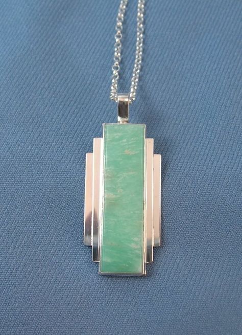 steve howard Rectangular Pendant Necklace, Torch Fired Enamel Jewelry, Metal Art Jewelry, Precious Metal Clay Jewelry, Unique Sterling Silver Jewelry, Silversmithing Jewelry, Handmade Silver Jewellery, Metalwork Jewelry, Metalsmithing Jewelry