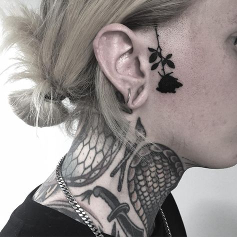 See this Instagram photo by @johnnygloom • 1,523 likes Sideburn Tattoo, Johnny Gloom, Love Tattoo, Face Tattoo, Tattoo Model, Alternative Girls, Love Tattoos, Get A Tattoo, Life Tattoos