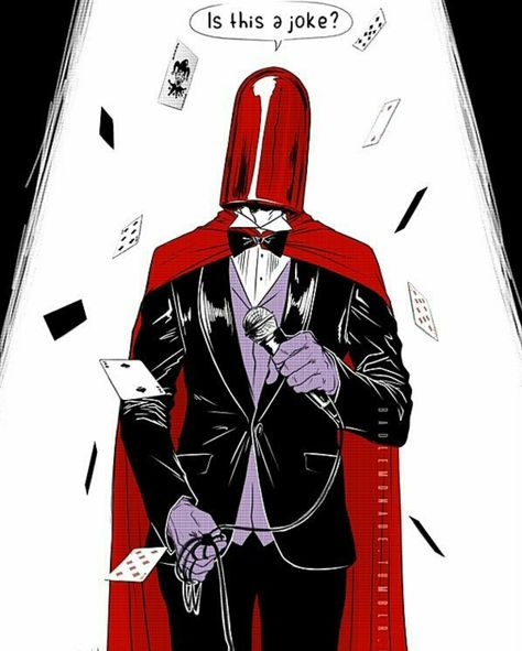 "Is This a Joke" The Joker As Red Hood Arkham City Batman, The Red Hood, Joker Arkham, Joker Comic, Arte Nerd, Joker Artwork, Comic Villains, Batman Arkham City, Univers Dc