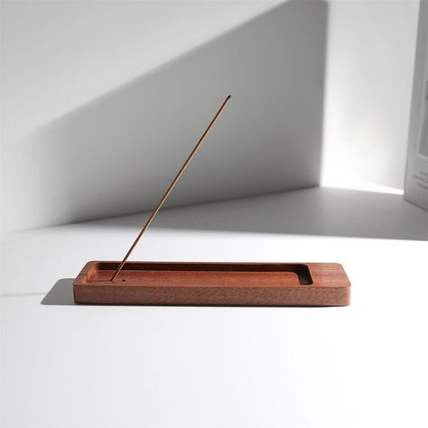 Wood Incense Holder, Sapele Wood, Incense Stick Holder, Incense Sticks Holder, Graduation Project, Incense Sticks, Incense Holder, Incense Burner, Oil Lamps