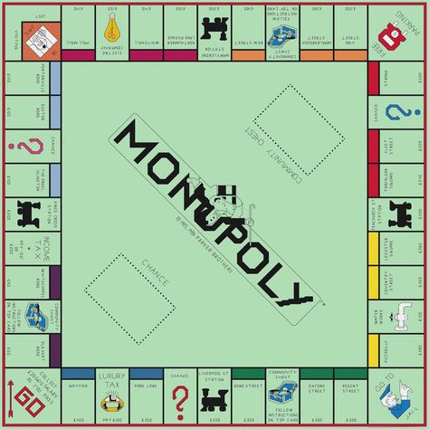 Monopoly UK Version Cross Stitch Pattern Digital Download - Etsy Ireland L Craft, Vintage Monopoly, Kings Cross Station, Black And White Pattern, Pattern Books, White Patterns, Monopoly, Digital Download Etsy, Cross Stitch Pattern