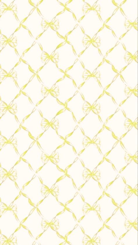 Yellow Coquette Wallpaper, Yellow Bow Aesthetic, Bow Background, Types Of Themes, Yellow Aesthetic Pastel, Money Card, Bow Wallpaper, Patterns Wallpaper, Money Cards