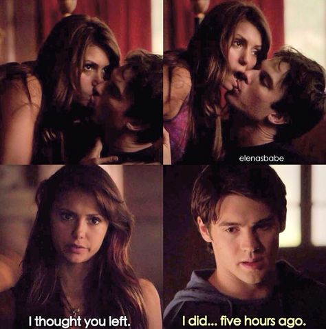 S5 - Jeremy came back five hours later and they are still making out... Relationship goals. Damon And Jeremy, Ian E Nina, Vampire Diary, Vamp Diaries, Vampire Diaries Memes, The Vampire Diaries Characters, Vampire Diaries Poster, Damon Salvatore Vampire Diaries, Vampier Diaries