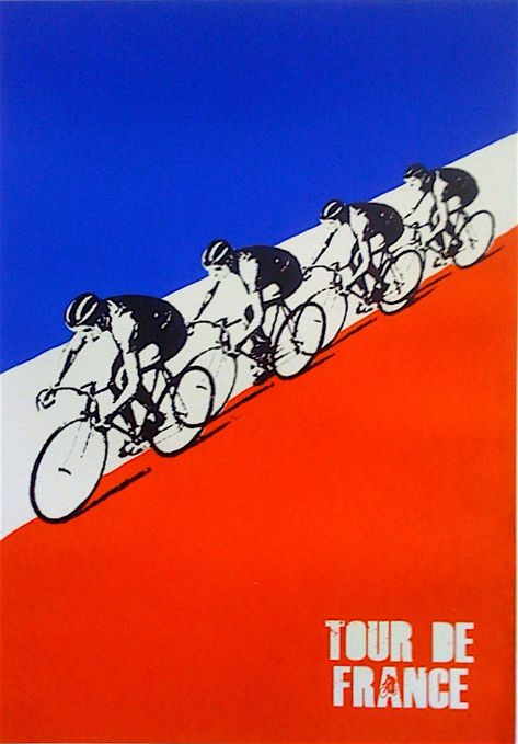 #Tour de France                                                                                                                                                                                 More Bike Rally, Cycling Posters, Bike Illustration, Bike Poster, Vintage Cycles, Bicycle Art, Sports Graphics, Cycling Art, Bike Art