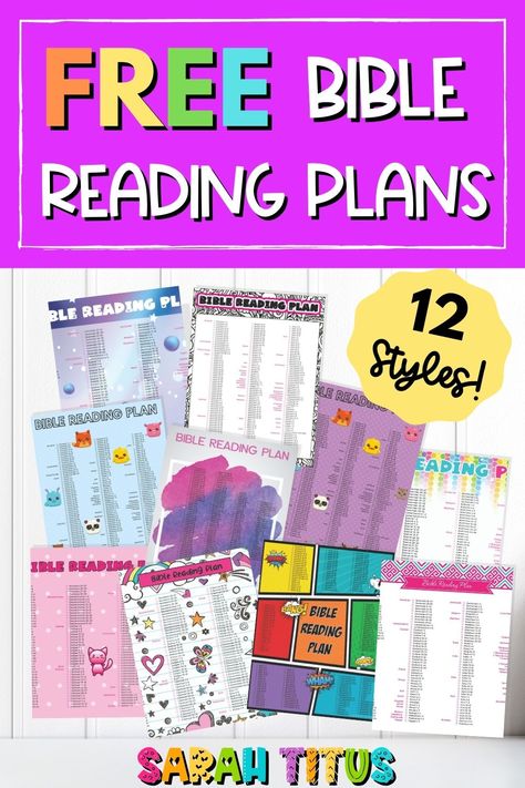 Read Through The Bible In A Year Plan For Kids, Bible Reading For Kids, Summer Bible Study For Kids, Kids Bible Reading Plan Free Printables, 2 Year Bible Reading Plan, Kids Bible Reading Plan, Bible Reading Plan For Teens, Bible Reading Plan For Kids, Wednesday School