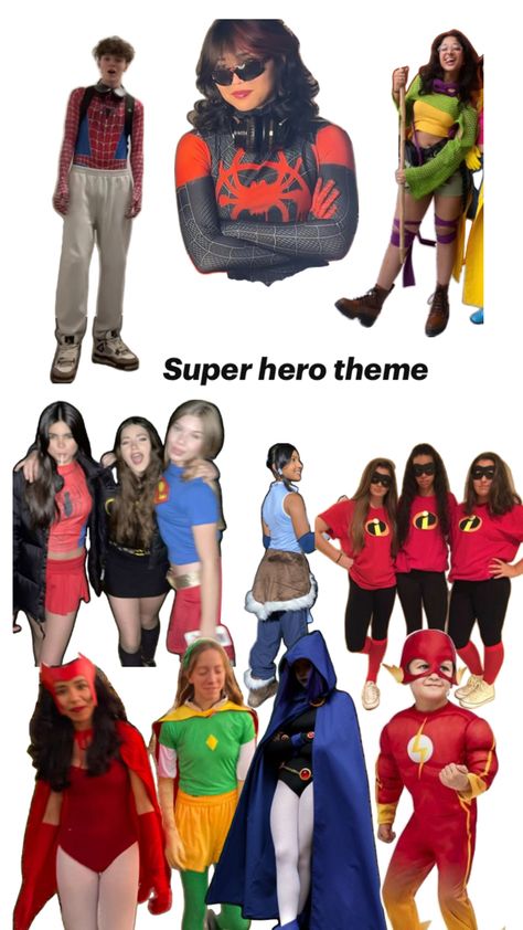 Hero's Vs Villains Spirit Week, Super Hero Theme, Spirit Week, Super Hero, Halloween