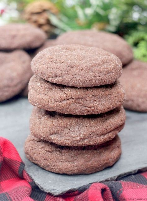 Snickerdoodles Cookies, Chocolate Snickerdoodles, Hot Cocoa Cookies, Ice Cream Scooper, Snickerdoodle Recipe, My Three Sons, Cocoa Cookies, Kitchen Fun, Sprinkle Cookies