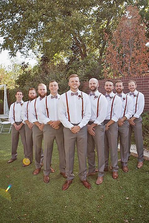 Modern Grooms Attire Details To Look Perfect ❤ See more: http://www.weddingforward.com/grooms-attire-details/ #weddings Vintage Groomsmen Attire, Vintage Groomsmen, Fall Wedding Groomsmen, Wedding Groomsmen Attire, Modern Groom, Mens Wedding Attire, Groom Wedding Attire, Groomsmen Outfits, Groom And Groomsmen Attire