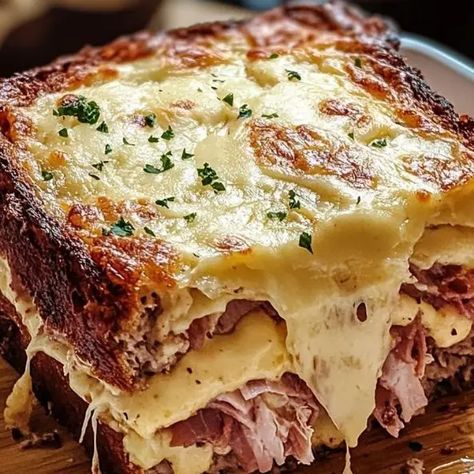 Homemade Reuben Bake is a comforting, hearty dish that brings together all the classic flavors of a Reuben sandwich in ... Read more Ruben Bake Recipe, Savory Reuben Bake, Classic Hearty Reuben Bake, Homemade Reuben Bake, Ruben Bake, Rueben Bake, Rueben Casserole, Reuben Bake Recipe, Reuben Bake