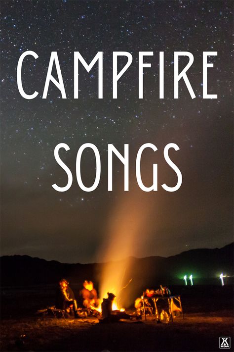 The Best Campfire Songs for Any Camping Trip | KOA Camping Blog Campfire Songs For Kids, Camping Songs, Camping Dramatic Play, Modern Camping, Girl Scout Songs, Preschool Camping, Camping Preschool, Campfire Fun, Campfire Games