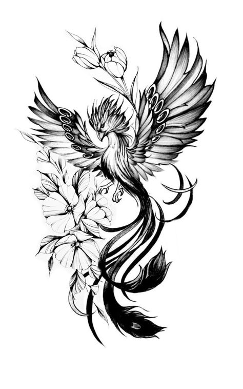 #CoolTattoos #TattooArt #InkMaster #TattooDesigns #InkedUp #TattooLovers #InkInspiration #TattooIdeas #CreativeInk #TattooStyle Phoenix Tattoo Feminine Side Thigh, Detailed Phoenix Tattoo, Thigh Phoenix Tattoo, Ladies Pheonix Tattoo, Feniks Tattoo, Pheonix Thigh Piece, Side Thigh Tattoos Women, Recovery Tattoos, Tattoos Pretty