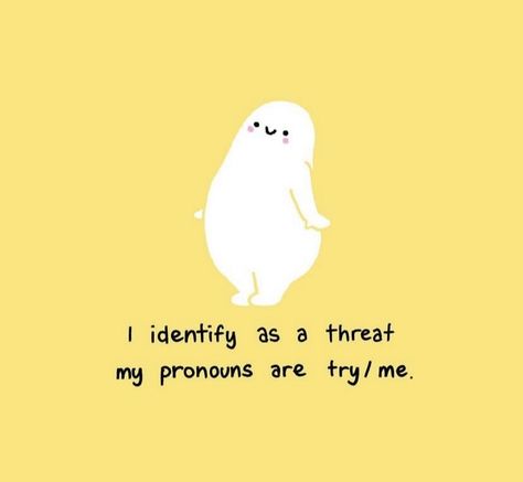 I Identify As A Threat, Cute Motivational Quotes, Cute Inspirational Quotes, Funny Doodles, Caption Quotes, Funny Picture Quotes, Fun Quotes, Fun Quotes Funny, Funny Pics