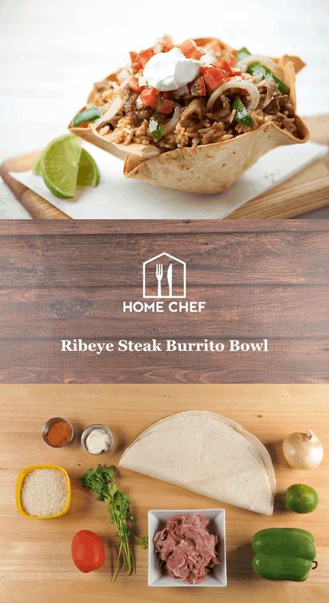 Home Chef Recipes, Steak Burrito Bowl, Baked Chimichangas, Steak Burrito, Homechef Recipes, Chef Meals, Park Ideas, Hello Fresh Recipes, Walking Out