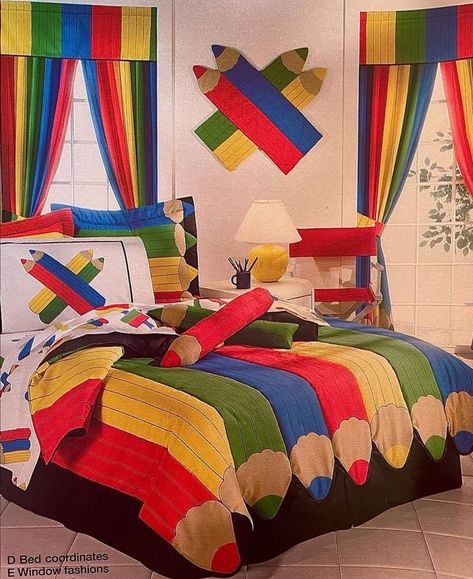 Kidcore Room, 90s Decor, Clown Core, 80s Decor, Sears Catalog, Dream House Decor, Cool Rooms, Welcome Home, Dream Room