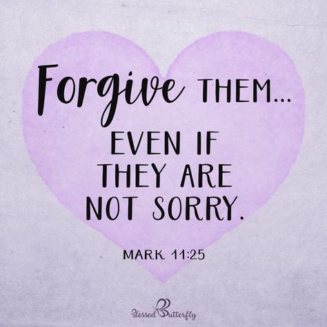 Forgive to unburden a heavy heart. #Heforgave #forgiven #blessed #blessedbutterfly Bible Verse For Heavy Heart, Forgiveness Lesson, Bible Verses About Forgiveness, God's Family, Uplifting Bible Verses, Bible Topics, Healthy Quotes, Powerful Prayers, Blessed Is She