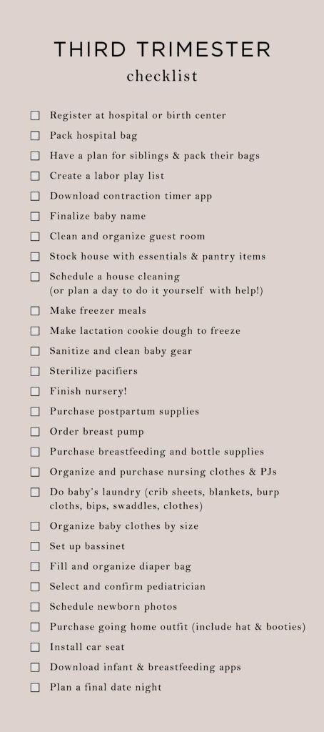 Trimester Checklist, Third Trimester Checklist, Baby Checklist, 3rd Trimester, Baby Planning, Fantastic Baby, Baby Sleep Problems, Baby Advice, Preparing For Baby